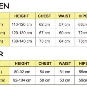 Mini dječji kostim trbušne plesačice