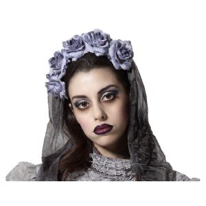 Prsten sa sivim cvjetovima