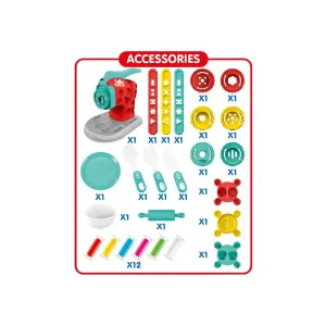 Set plastelina za brzu hranu Luna Toys